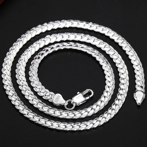 NEW 20'' 925 Sterling Silver Braided Snake Chain - Picture 11 of 11